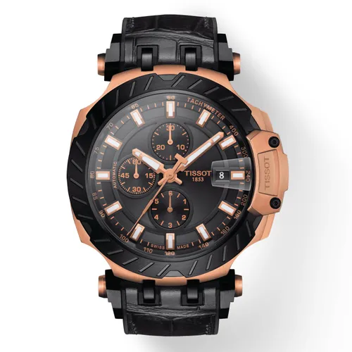 Đồng hồ - Đồng Hồ Nam Tissot T-Race Moto Automatic Chronograph T115.427.37.051.01 Màu Đen - Vua Hàng Hiệu