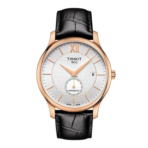 Đồng hồ - Đồng Hồ Nam Tissot Tradition Automatic Small Second Watch T063.428.36.038.00 Màu Đen - Vua Hàng Hiệu