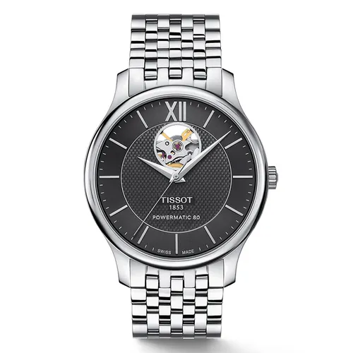 Đồng Hồ Nam Tissot Tradition  Automatic Watch T063.907.11.058.00 Màu Bạc