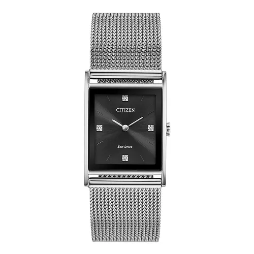 Citizen - Đồng Hồ Nữ Citizen Eco-Drive Axiom Diamond Watch BL6000-55E Màu Bạc - Vua Hàng Hiệu