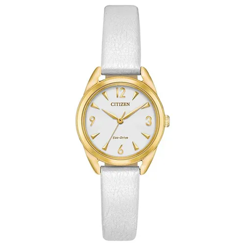 Đồng hồ - Đồng Hồ Nữ Citizen Eco-Drive EM0682-07A Màu Trắng Vàng - Vua Hàng Hiệu