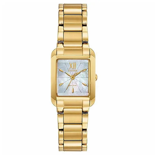 Đồng hồ - Đồng Hồ Nữ Citizen Eco-Drive EW5552-53D Màu Vàng - Vua Hàng Hiệu