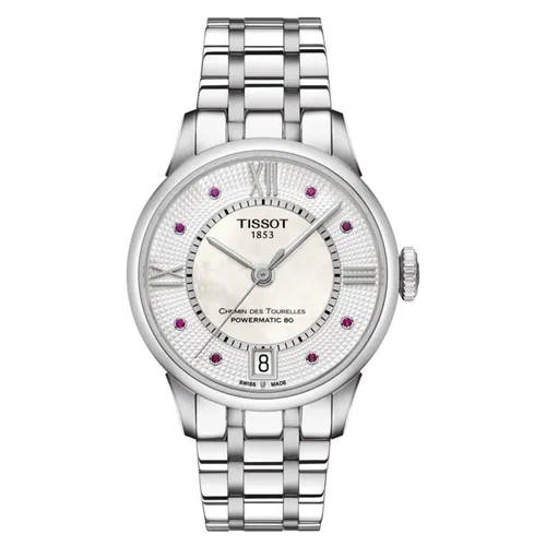 Đồng Hồ Nữ Tissot Chemin Des Tourelles T099.207.11.113.00 Màu Bạc - Đồng hồ - Vua Hàng Hiệu