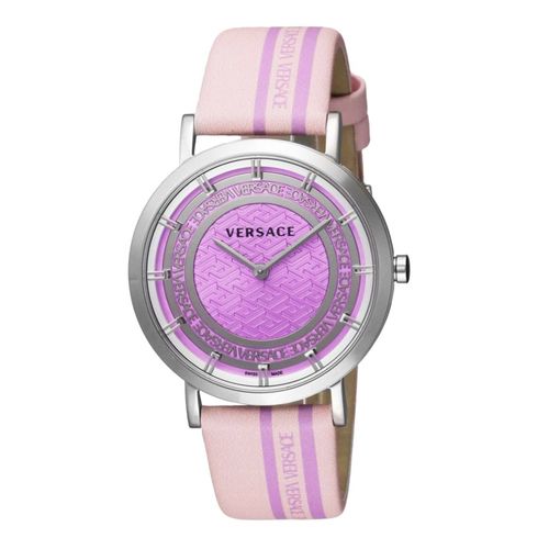 Đồng Hồ Nữ Versace New Generation Quartz Watch VE3M00122 Màu Hồng Tím
