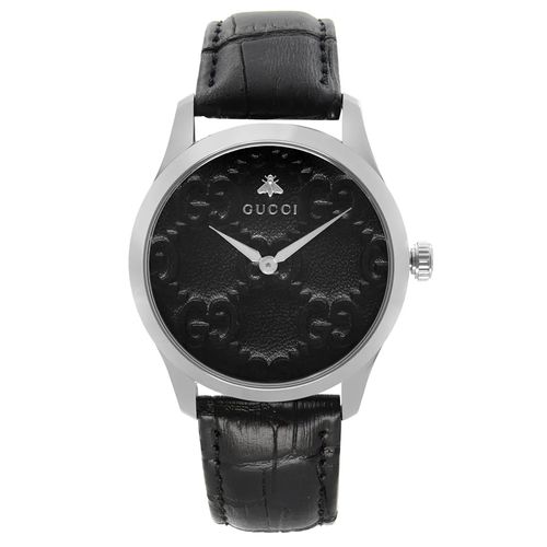 Đồng Hồ Unisex Gucci  G-Timeless Black Watch YA1264031 Màu Đen