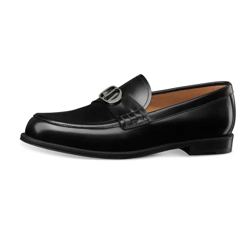 Giày Lười Nam Dior Homme Granville Loafer Màu Đen