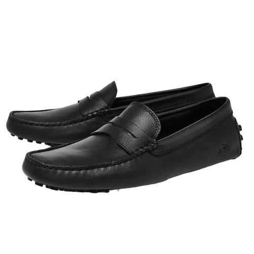 Giày Lười Nam Lacoste Men's Concours Loafers 735CAM0118024 Màu Đen Size 41-1