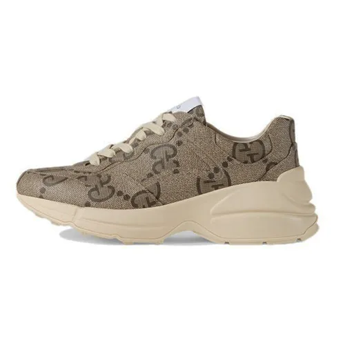 Giày - Giày Sneaker Nam Gucci Men’s 100 Rhyton ‎680870-UMO00-9742 Màu Mâu Nâu Be - Vua Hàng Hiệu