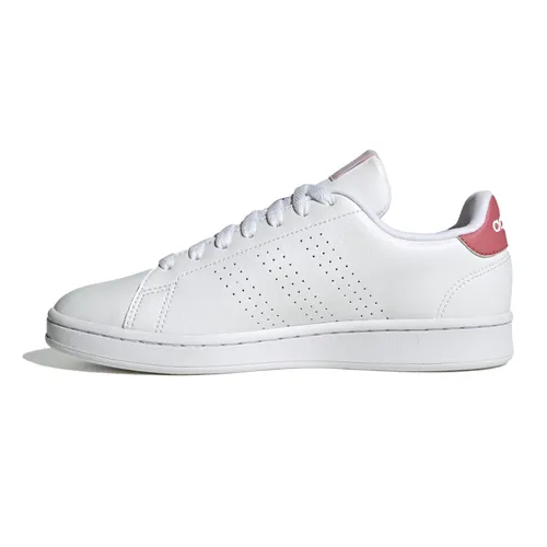 Giày Adidas Nữ Hồng Trắng - Giày Thể Thao Adidas Advantage HR0322 Màu Trắng Hồng Size 38.5 - Vua Hàng Hiệu