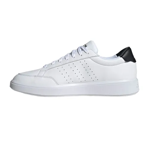 Giày Adidas Trắng, đen - Giày Thể Thao Nam Adidas Nova Court H06238 Màu Trắng Gót Đen Size 44.5 - Vua Hàng Hiệu