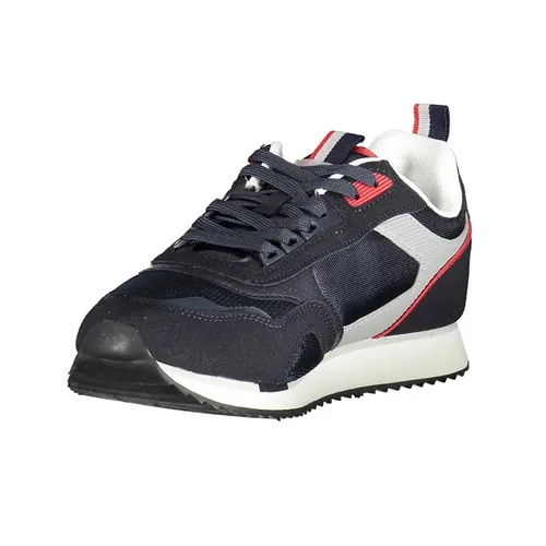 U.S. Polo Assn. - Giày Thể Thao Nam U.S. Polo Assn. ETHAN001M3TH1_BLU_DBL-RED04 Màu Xanh Navy Size 42 - Vua Hàng Hiệu