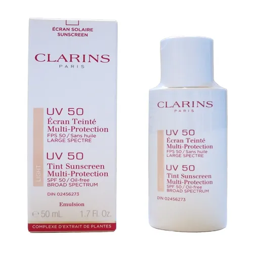 Kem chống nắng Clarins - Kem Chống Nắng Clarins UV 50 Multi-Protection Tint Sunscreen SPF50 50ml - Vua Hàng Hiệu