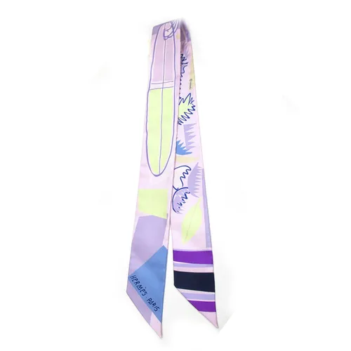 Khăn Nữ Hermès Surf And Fun Twilly Scarf Phối Màu