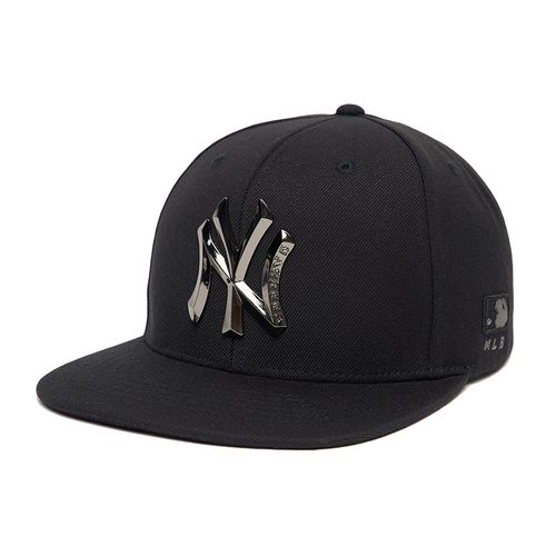 Mũ MLB Metal Logo Snapback New York Yankees 3ACPS571NGP005 - 50BKS Màu Đen