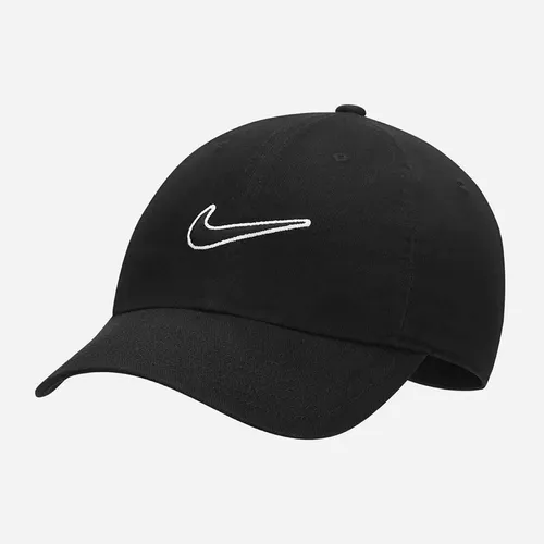 Nike Vải twill cotton Mỹ - Mũ Nike Sportswear Heritage 86 Adjustable Cap 943091-010 Màu Đen - Vua Hàng Hiệu