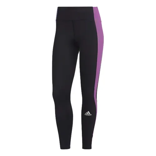Adidas Đen Tím - Quần Bó Tập Luyện Nữ Adidas OTR CB 7/8 TGT HK9011 Màu Đen Tím Size 2XS - Vua Hàng Hiệu