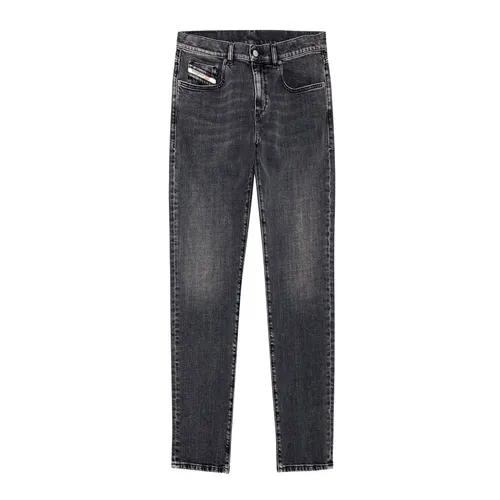 Thời trang - Quần Jean Nam Diesel Slim Jeans A0356309C47 Màu Đen Xám Size 30 - Vua Hàng Hiệu