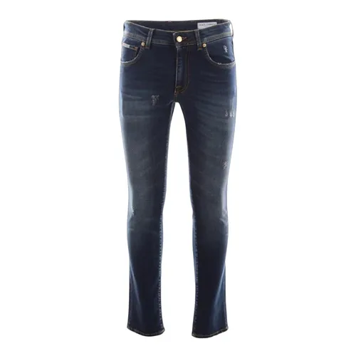 Dolce & Gabbana Nam Xanh đậm Quần jeans - Quần Jean Nam Dolce & Gabbana D&G GY07LZG8BC8S90 Màu Xanh Đậm Size 46 - Vua Hàng Hiệu