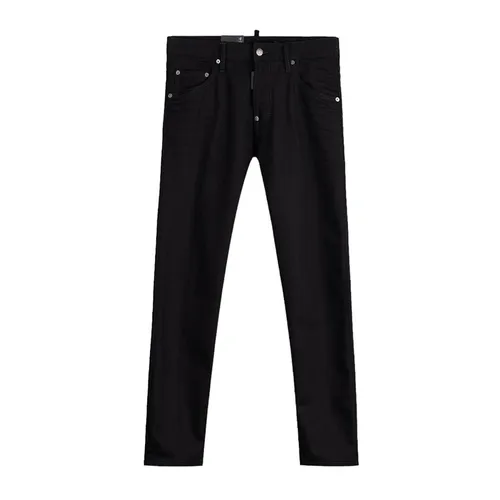 Quần Jean Nam Dsquared2 Black Bull Skater Jeans S74LB1199S30564900 Màu Đen Size 46