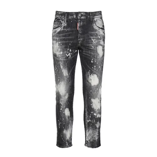 Quần Jean Nam Dsquared2 Skater S71LB1283 Màu Đen Xám Size 48 - Thời trang - Vua Hàng Hiệu