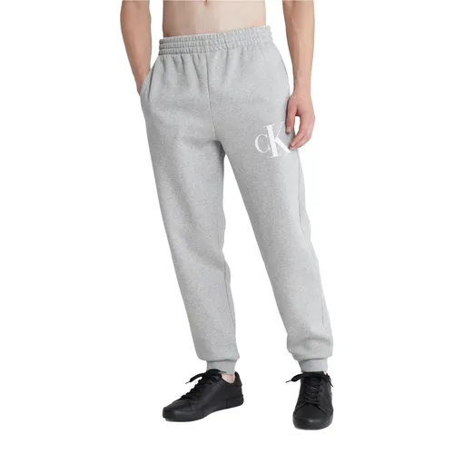 Quần Jogger Nam Calvin Klein CK Monogram Logo Fleece SP40588320 Màu Xám Size S - Thời trang - Vua Hàng Hiệu