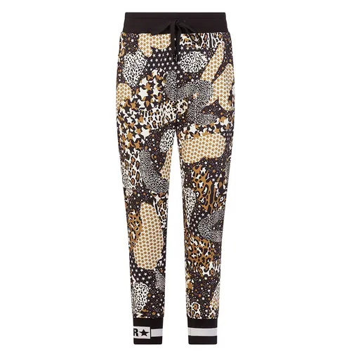 Quần Nỉ Nam Dolce & Gabbana D&G Mix-Print Track Pants GYMOAT FI7LA Phối Màu Size 44