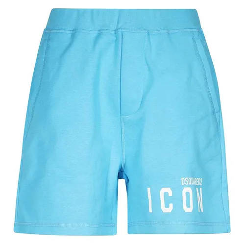 Thời trang - Quần Short Nam Dsquared2 S79MU0005 S25516 Icon Relax Màu Xanh Blue - Vua Hàng Hiệu