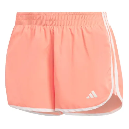 Quần Short Nữ Adidas Marathon Running 20 HY5430 Màu Cam Size 2XS 4in
