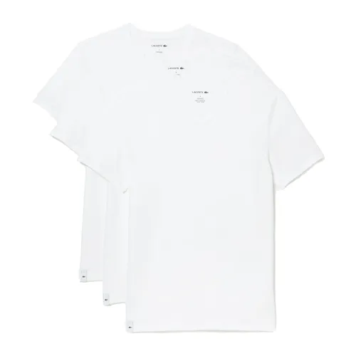 Set Áo Thun Nam Lacoste Men's 3-Pack T-Shirts TH337451 Màu Trắng Size M