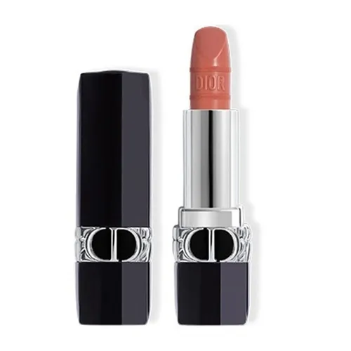 Dior - Son Dior Rouge Dior Mitzah 424 Nude Fauve Satin Finish Màu Cam Nude - Vua Hàng Hiệu