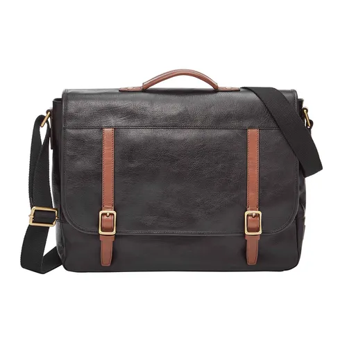 Túi Đeo Chéo Nam Fossil Evan Messenger Bag SBG1161001 Màu Đen