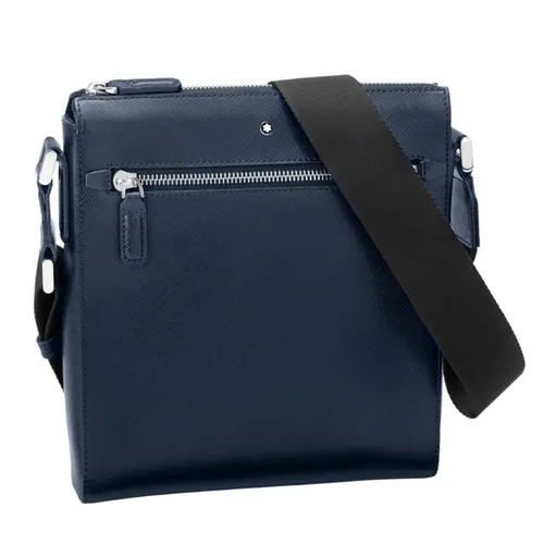 Túi xách Montblanc Túi đeo chéo - Túi Đeo Chéo Nam MontbLanc Sartorial Envelope Shoulder Bag 126745 Màu Xanh Navy - Vua Hàng Hiệu