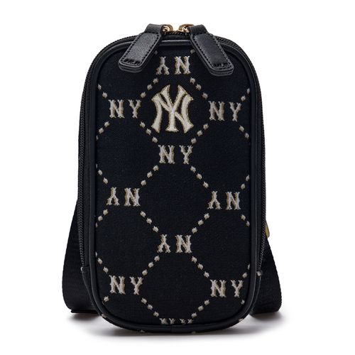 Túi Đeo Chéo Trẻ Em MLB Dia Monogram Mini Crossbag New York Yankees 7ACRMD94N-50BKS Màu Đen