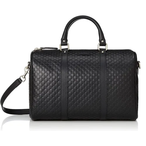 Túi Du Lịch Gucci Boston Bag 449646 BMJ1G 1000 Màu Đen