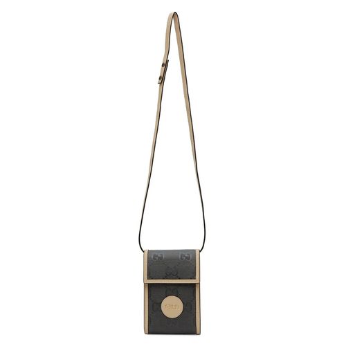 Túi Đựng Điện Thoại Nữ Gucci Grey Off The Grid Mini Messenger Bag Màu Xám Be-2