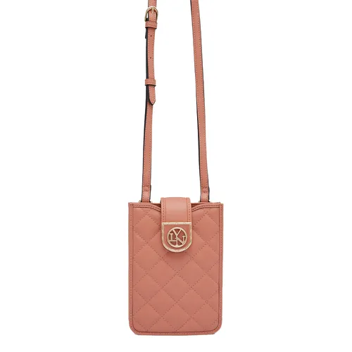 Túi xách Lyn Túi đựng điện thoại - Túi Đựng Điện Thoại Nữ Lyn Gambridge Mobile Pocket Wallets On Chain LL23FWF091 Orange Màu Cam Đất - Vua Hàng Hiệu