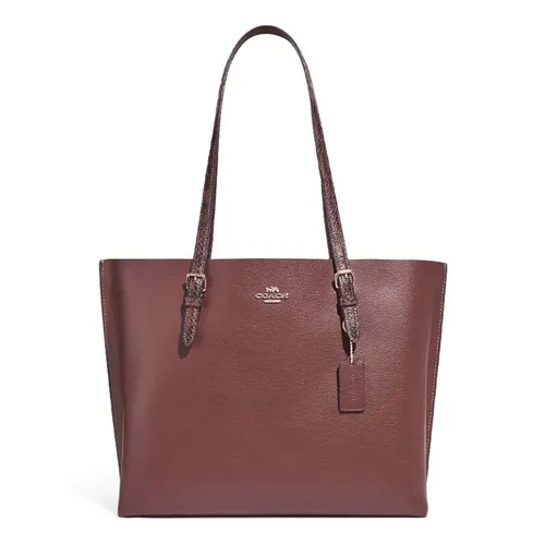 Túi Tote Nữ Coach Mollie Tote Wine Multi CC750 Màu Đỏ Trầm