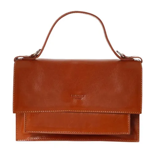 Túi Xách Tay Nam Medici Of Florence 2420 - Light Brown Màu Nâu Sáng