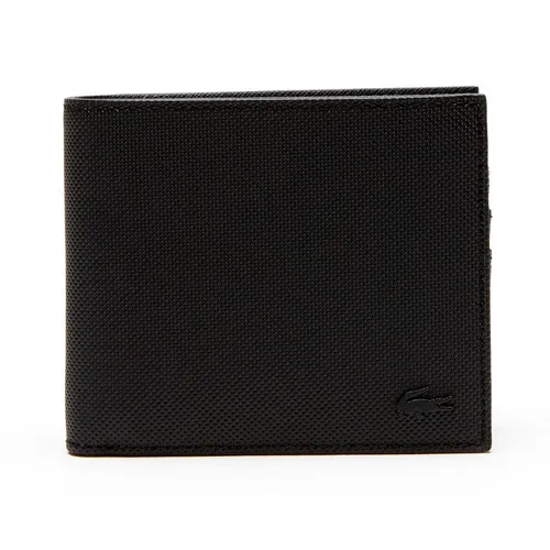 Ví Nam Lacoste&nbsp;Men's Classic Petit Piqué Three Card Wallet NH2309HC 000 Màu Đen