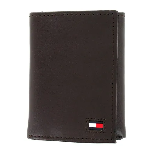 Túi xách Tommy Hilfiger Ví - Ví Nam Tommy Hilfiger Men's Brown Genuine Leather Tri-Fold Wallet 31HP110019 Màu Nâu - Vua Hàng Hiệu