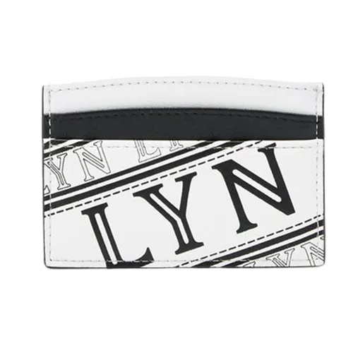 Ví Nữ Lyn Lynsay Card Holder Wallets LL23FWF094 Black Màu Trắng Đen