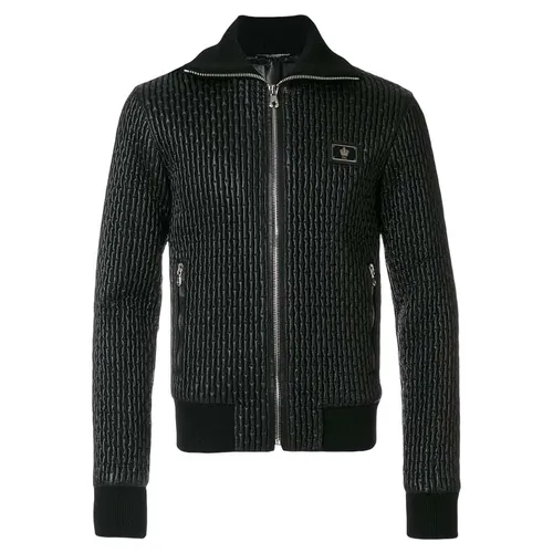 Áo Khoác Nam Dolce & Gabbana D&G Logo G9IS8T Màu Đen Size 48