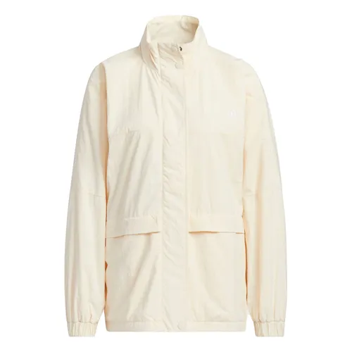 Áo Khoác Nữ Adidas Women's Windful Zip W WORDING HM2805 Màu Kem Size M