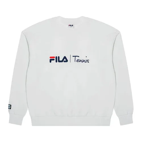 Áo Nỉ Sweater Fila Pullover FW2SSF1134X-WHI Màu Trắng