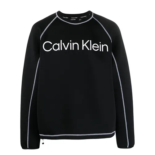 Calvin Klein Áo nỉ - Áo Nỉ Sweater Nam Calvin Klein CK Sweat Pullover Màu Đen - Vua Hàng Hiệu
