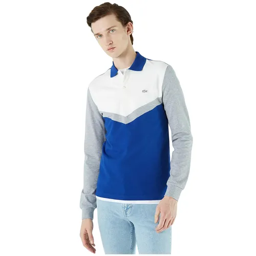 Áo Polo Dài Tay Nam Lacoste PH2220R 20M Màu Xanh Xám - Thời trang - Vua Hàng Hiệu