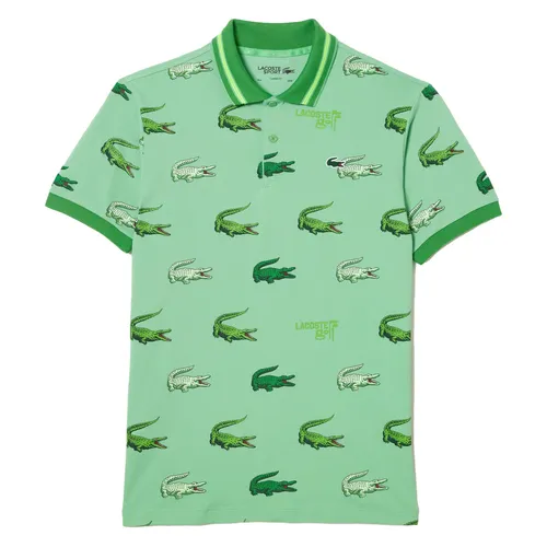 Áo Polo Nam Lacoste Golf Crocodile Print Polo Shirt DH5181 Màu Xanh Green Size 3 - Thời trang - Vua Hàng Hiệu