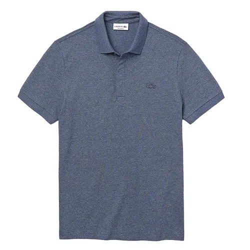 Áo Polo Nam Lacoste Men's Paris Regular Fit Stretch Cotton Piqué PH5522 00 2GF Màu Xanh Size 3