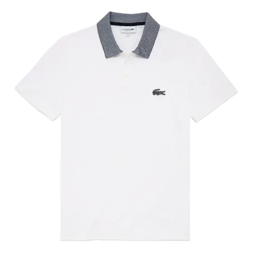 Áo Polo Nam Lacoste Men’s Regular Fit Short Sleeve PH5678 001 Màu Trắng