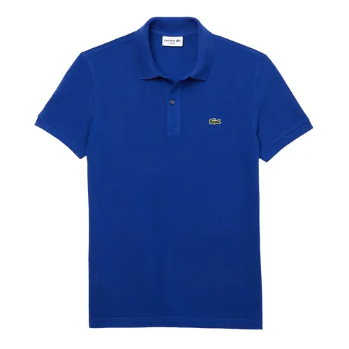 Lacoste - Áo Polo Nam Lacoste Slim Fit Petit Piqué Cotton Polo Bleu BDM PH4012-00-BDM Màu Xanh Biển Size 5 - Vua Hàng Hiệu